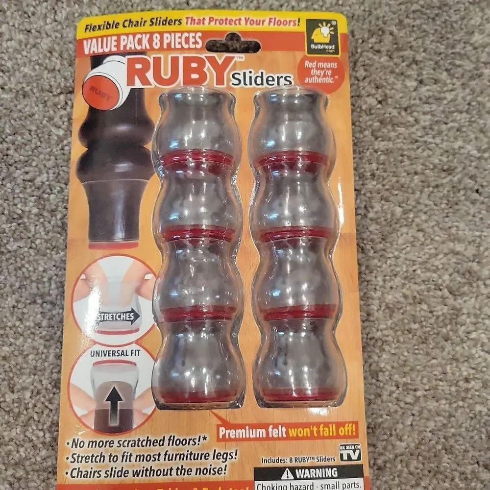 Ruby Sliders Felt Covers